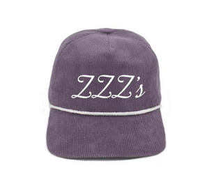 ZZZ's Corduroy Hat - Purple