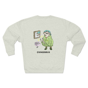 Crewneck Sweatshirt - Reflective Sloth